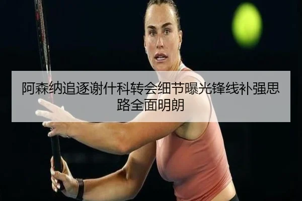 阿森纳追逐谢什科转会细节曝光锋线补强思路全面明朗